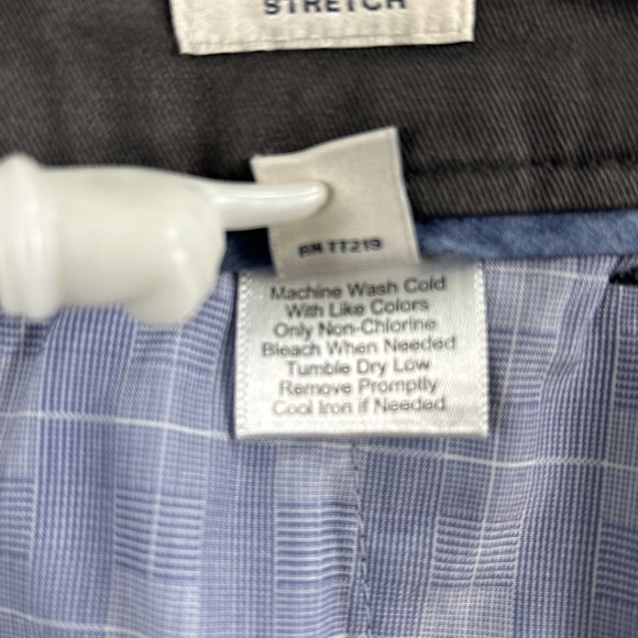 JOSEPH ABOUD Heritage Chino‎ Mens Size 32x32 Dark Gray Stretch, Flat Front NWT - Picture 9 of 12